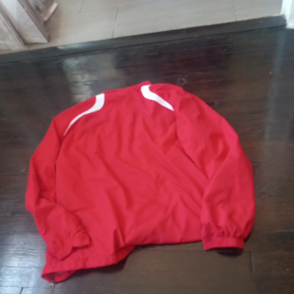 Sport Trek By Port Authority Mens Size 2XL Zip Up Hoodie Color Red Grey White...